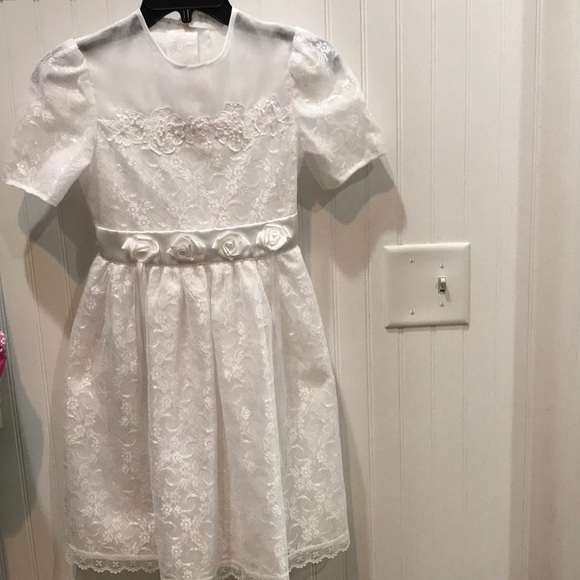 Vintage Beautiful 1st Communion Dress - Picture 9 of 12